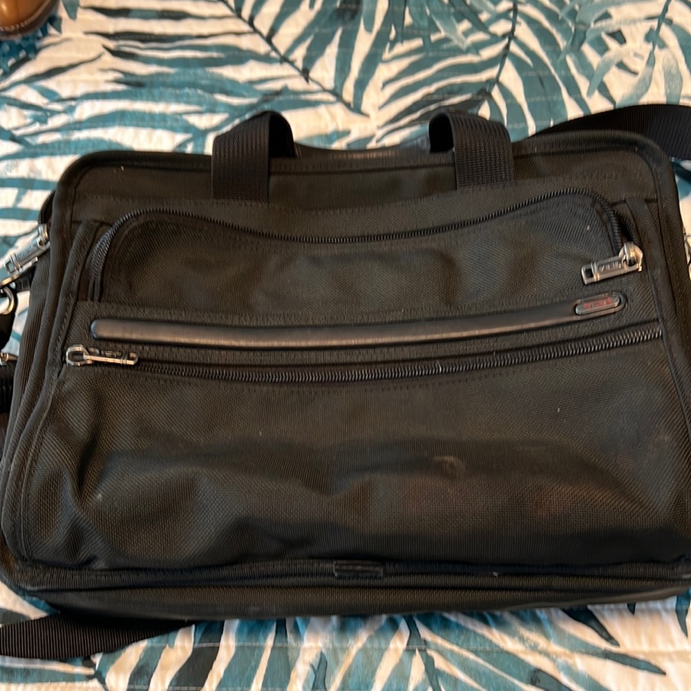 Tumi nylon briefcase